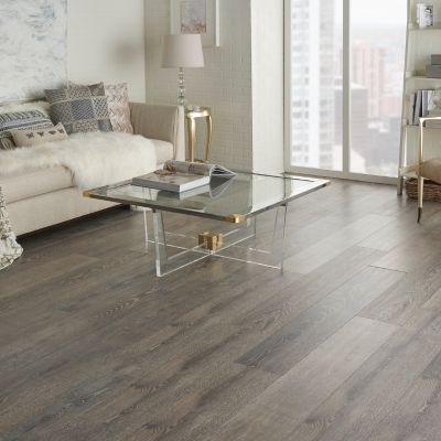 luxury vinyl plank flooring in a elegant living room
